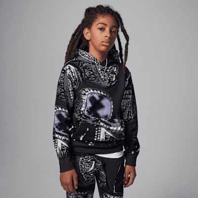 【Nike】ナイキ JORDAN MVP FLEECE PULLOVER フーディ Jordan MVP Big Kids' Fleece Printed Pullover Hoodie. Nike.com